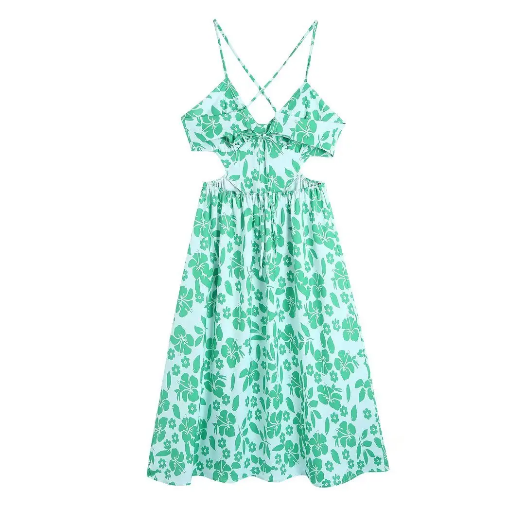 

2022 Brand Good New Women Female Sexy Polyester Dress