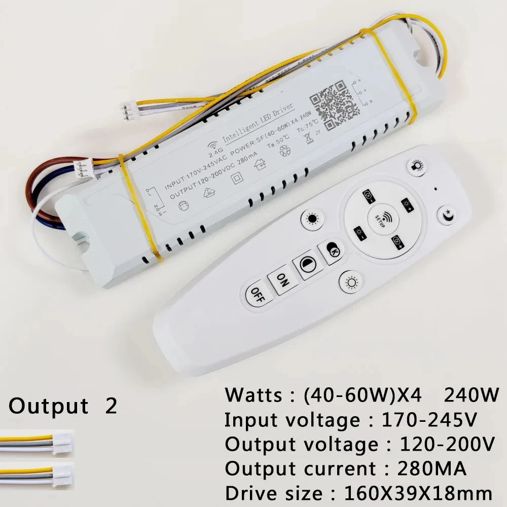 

Интеллектуальный светодиодный трансформатор 2,4G 12-120Вт