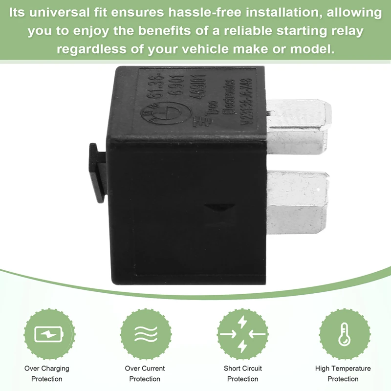 61366901469 Автомобильное реле черный автомобильный движущийся переключатель