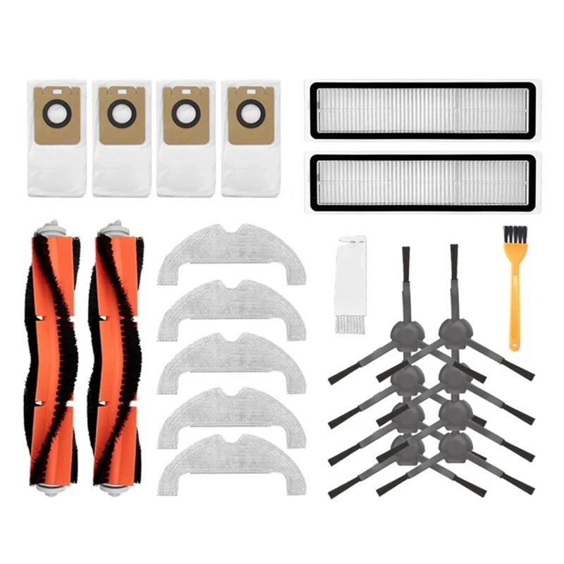 

Main Side Brush Hepa Filter Dust Bag Mop Cloth Pads For Dreame Bot Z10 Pro L10 Plus Vacuum Cleaner Spare Parts