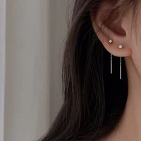 fashion design earrings small square earrings new earrings femininity korean long earings dangle fashion jewelry trendy 2022