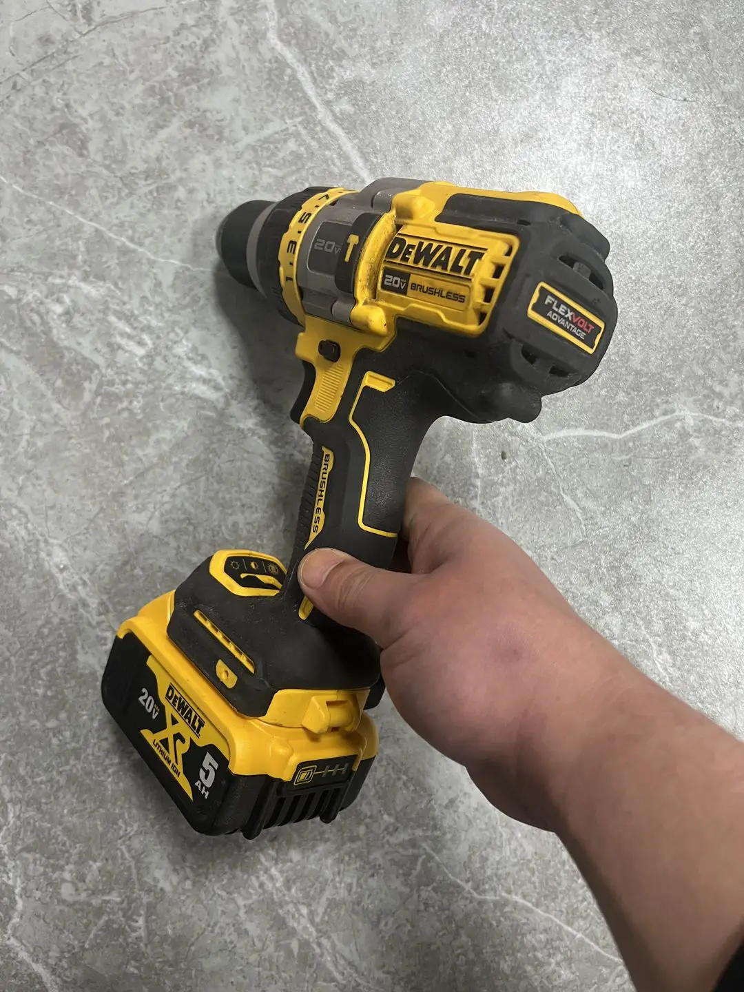 DEWALT DCD999B 20 в 1/2 дюйма бесщеточная 3-скоростная перфораторная молоток с