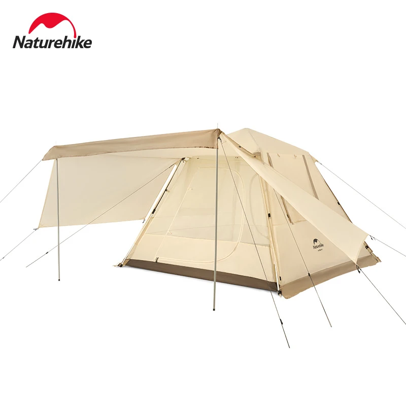 

Naturehike Automatic Tent 3-4 People Tents UPF 50+ One-Touch Travel Tent 210T Fast Build Family Camping AUTO Tent NH21ZP010