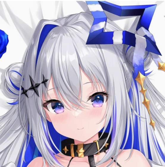 Аниме виртуальный YouTuber Amane Kanata сексуальная дакимакура обнимающая наволочка для