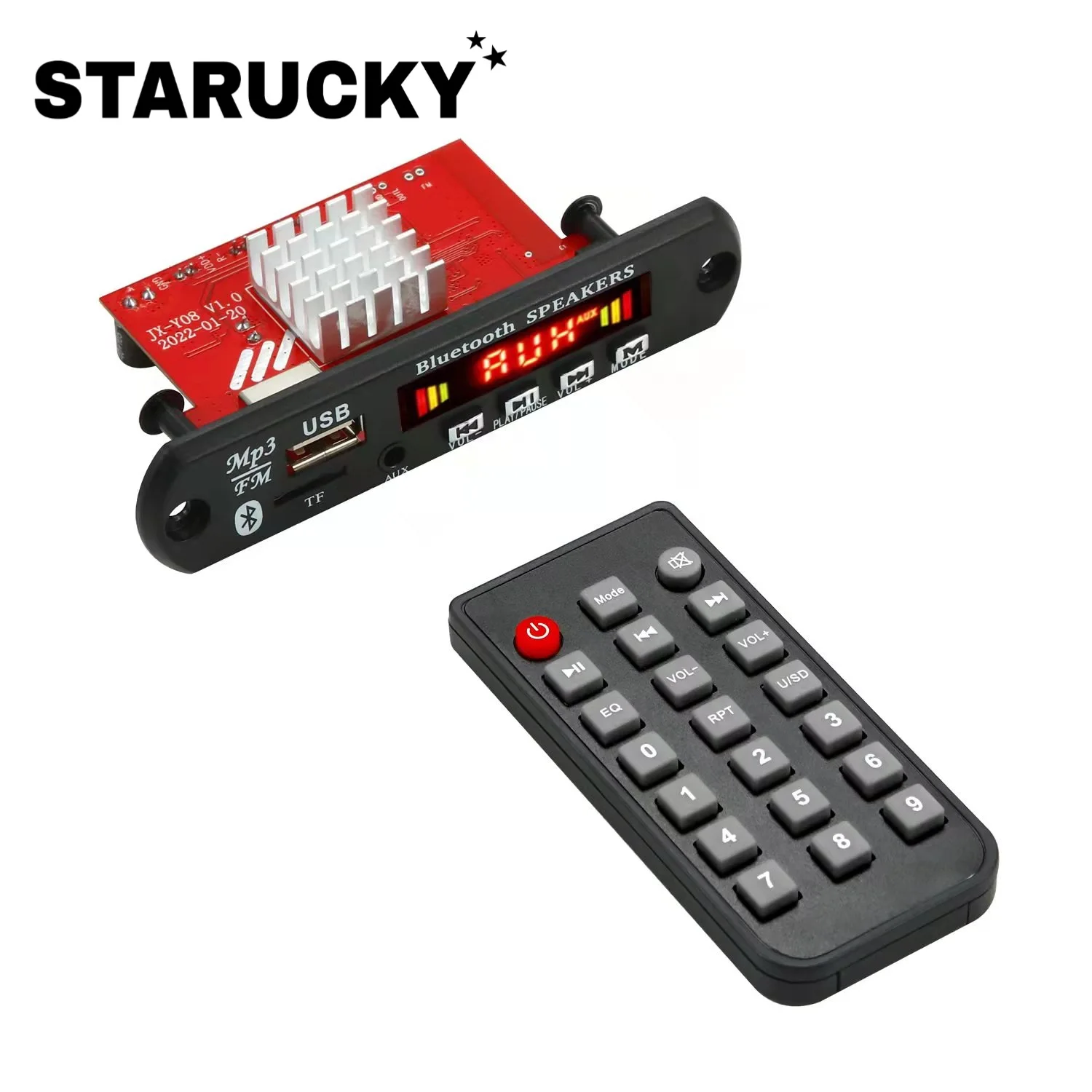 Новый усилитель мощности 8-24V 2*60W стерео MP3 декодер плата с записью голоса, без потерь материнская плата Bluetooth 5.0.