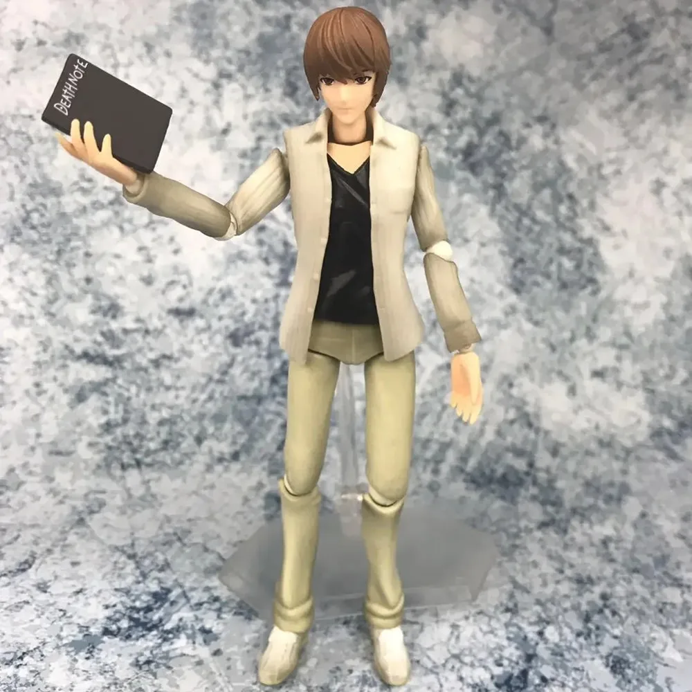 Аниме тетрадь смерти фигурки figma Yagami модель из ПВХ коллекционная аниме фигурка
