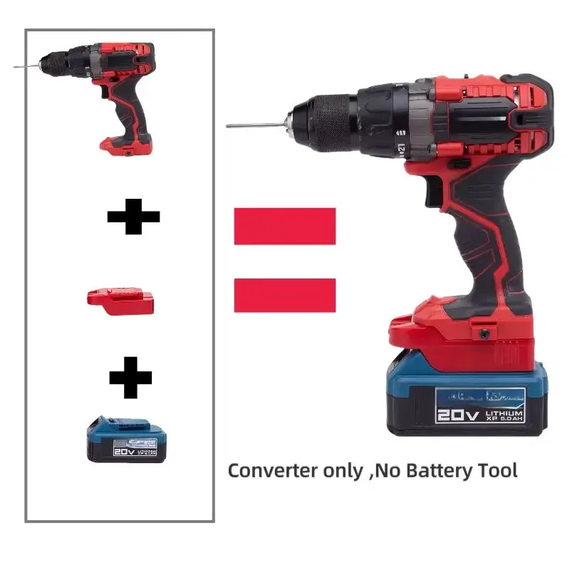 Адаптер-переходник для аккумулятора литиевого адаптера Hercules 20 В преобразователь
