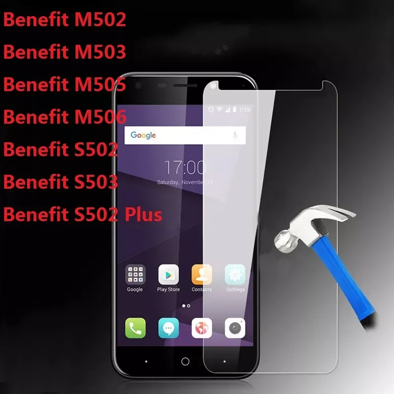 

Ультратонкое закаленное стекло для Ark Benefit M502 M503 M505 M506 S502 Plus S503, 2 шт., защитная пленка для экрана, Защитная пленка для экрана