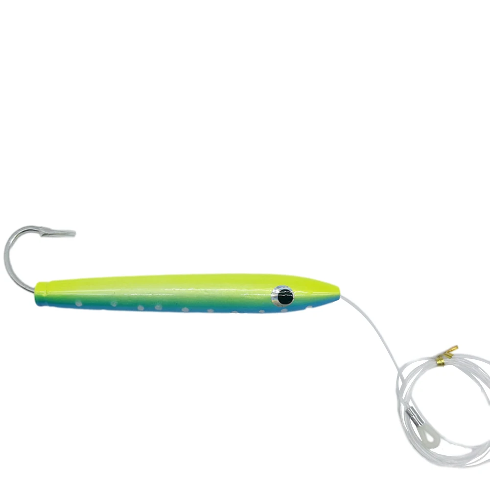 

Fishing Tuna Lure Lure Cedar Plugs Drag Stickbaits Durable Metal Trigger Strikes Variety Of Colors Wiggling Dorado