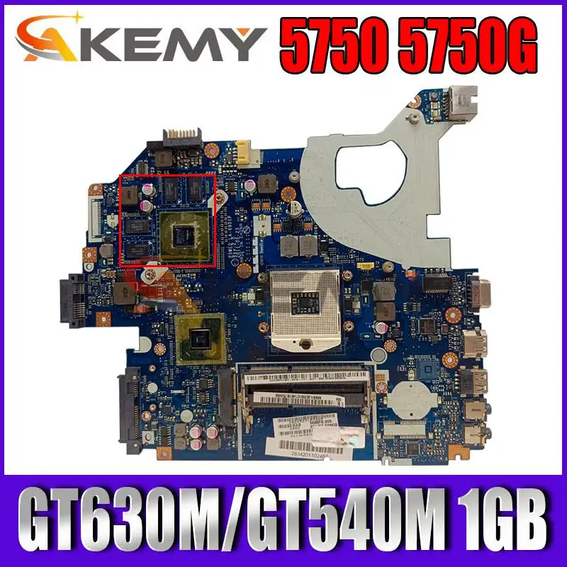 

P5WE0 LA-6901P Mainboard For Acer Aspire NV57 5750 5755 5750G Laptop Motherboard With HM65 GT540M/GT630M 1G-GPU DDR3 100% Tested