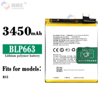 compatible for oppo r15 blp663 3365mah phone battery series
