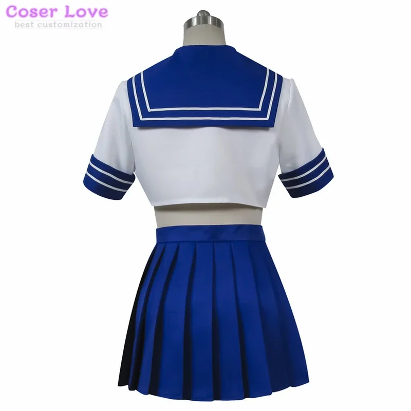 Фото XT8Ikki Tousen Kanu Unchou Школьная форма Костюм моряка Косплей Костюм для выступлений Хэллоуин Карнавал Новый год Рождество Co@XT6! №1