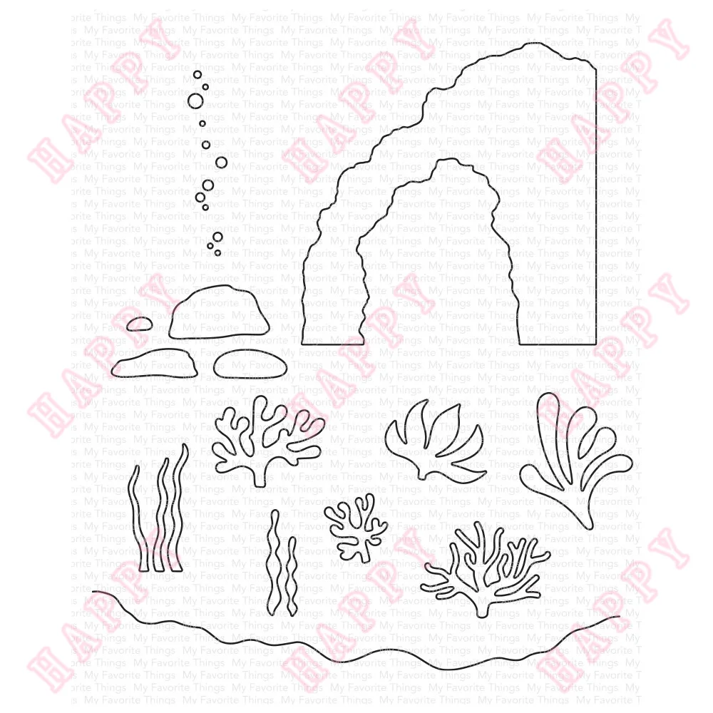 

New Under the Sea Metal Cutting Dies For Scrapbooking Diary Decoration DIY Greeting Card Handmade Paper Craft Embossing Template
