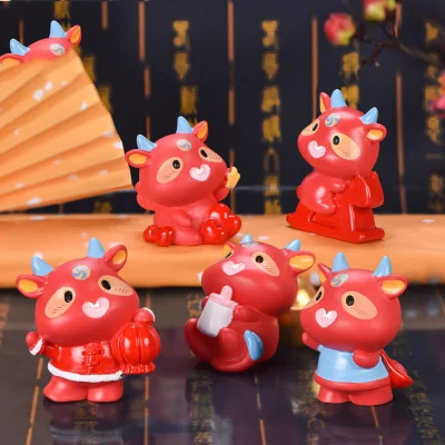 2 шт. декоративные фигурки Супер Корова