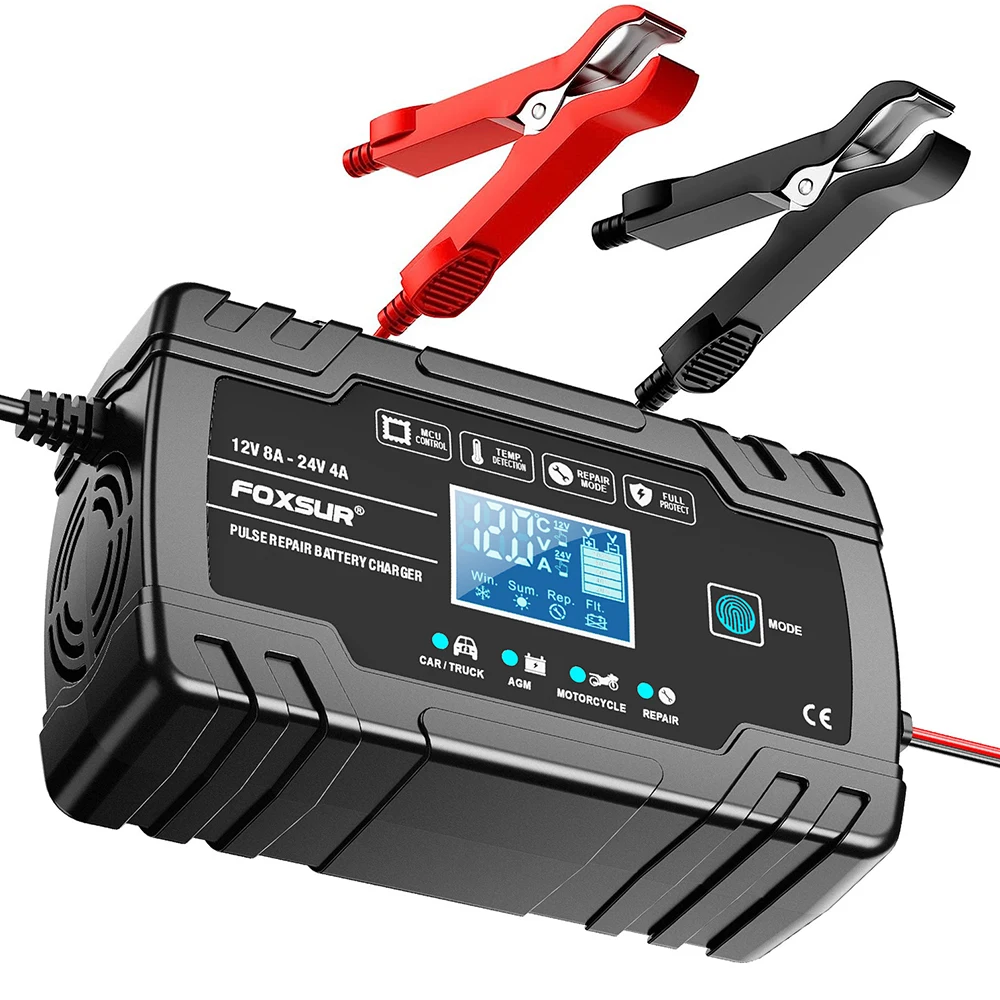 Импульсные зарядные устройства для автомобильных аккумуляторов вилка