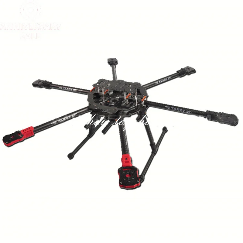 

Tarot 680Pro 3K Folding Carbon Fiber Hexacopter 680mm FPV Aircraft Frame w/ Landing Skid TL68P00 f/ RC Photography