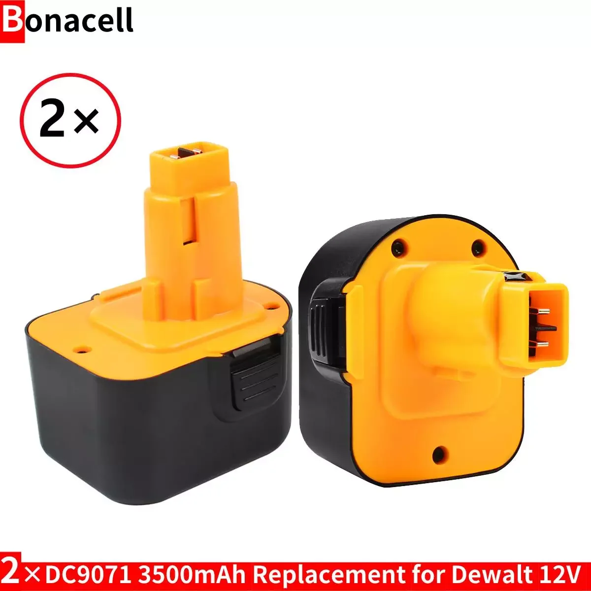 

3.5Ah DC9071 Replacement for De-Walt 12V XRP Battery DW9071 DW9072 DE9037 DE9071 DE9072 DE9074 Cordless Power Tool Batteries