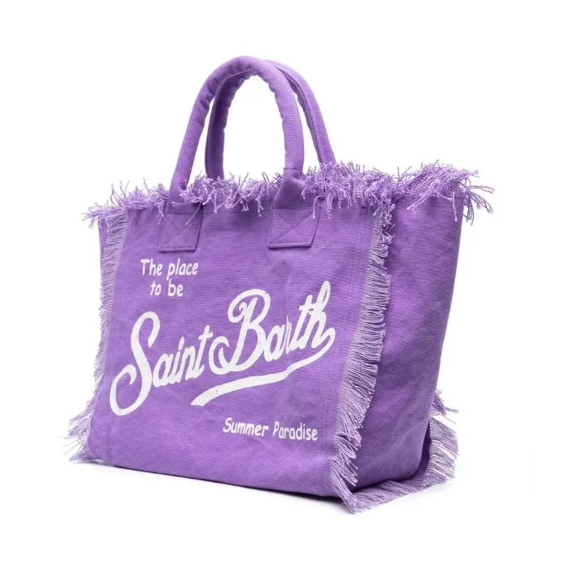SAINT BARTH 2024 новая женская большая вместительная сумка для отдыха и путешествий