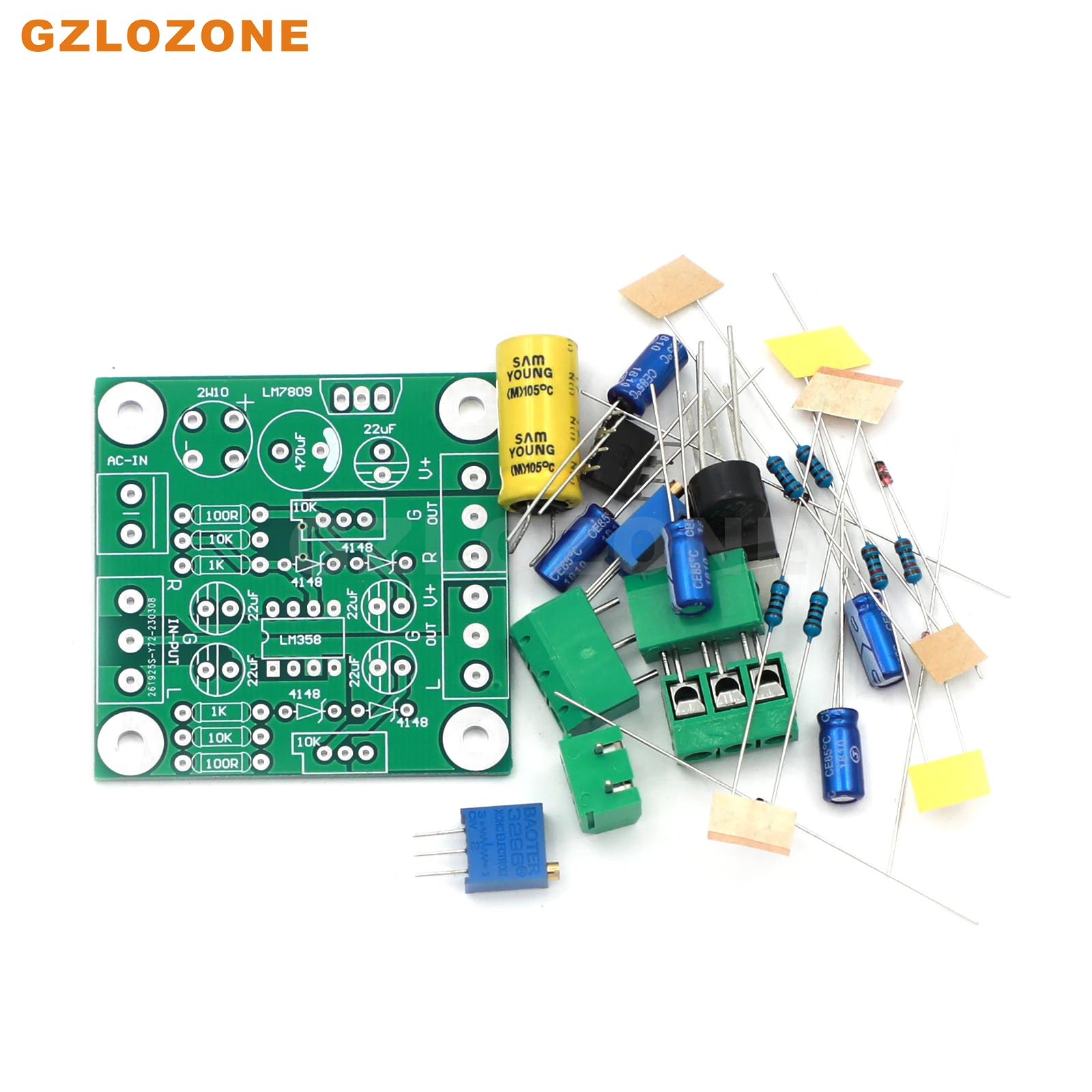 

GZLOZONE LM358 VU метр уровня звука DIY kit