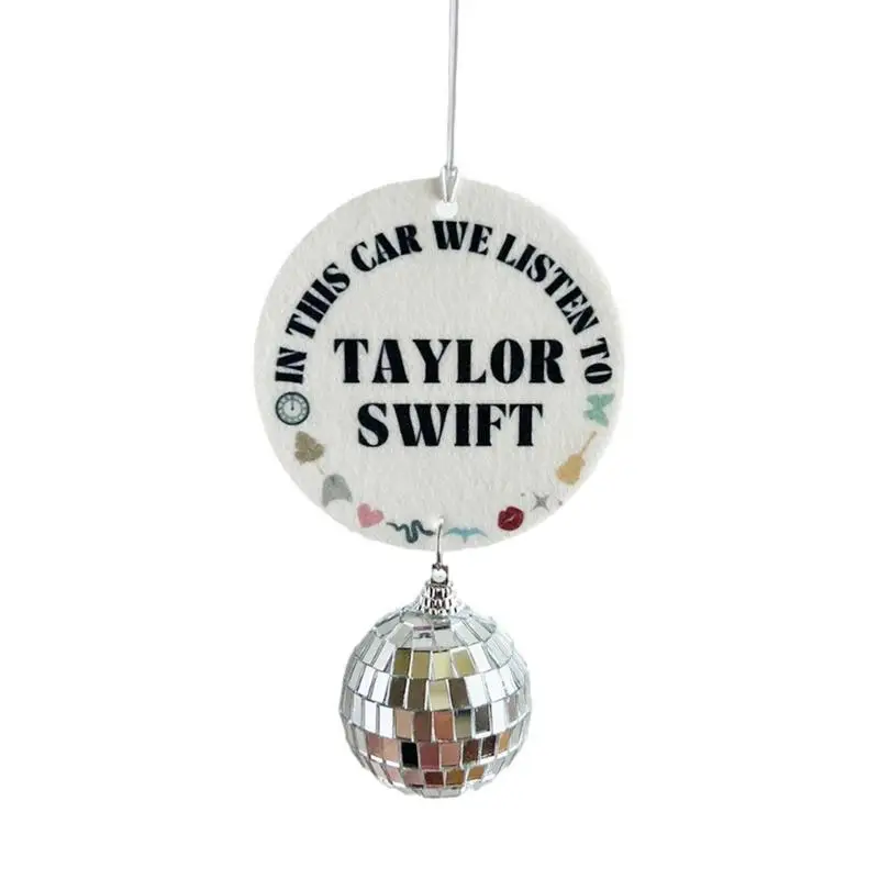 

Подвески для автомобильного зеркала, креативные подвески для зеркала заднего вида с декором для дискотеки