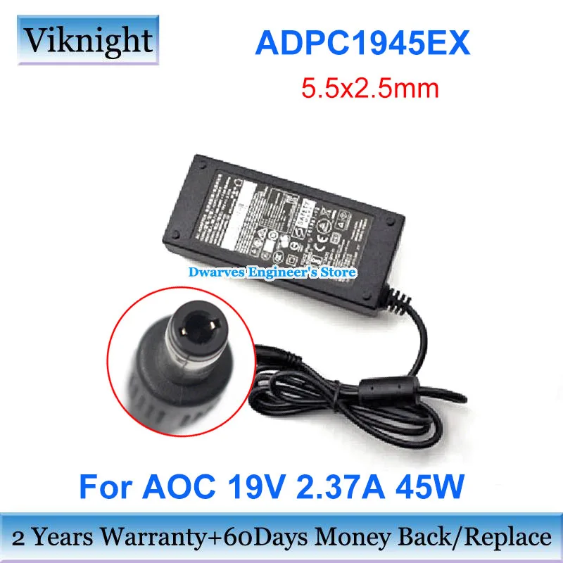 Adpc1945ex Charger For Philips 247e6q 247e4l 257e7 247elh Q2781pq Monitor Power Supply