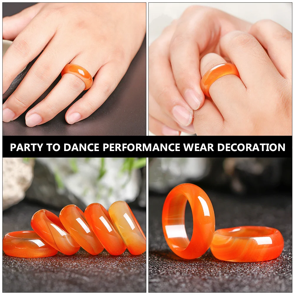 Кольцо из халцедона сердолик ювелирные изделия натуральный агат женский браслет