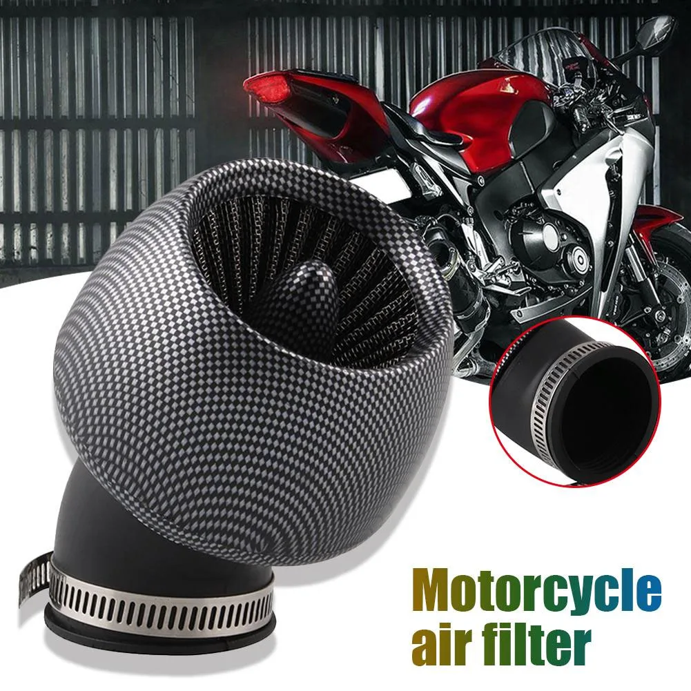 

Motorcycle Air Filter High-flow 48mm 45° Elbow Apple Head For Yamaha GP110 100cc 125cc Scooter Vehicle Charming Eagle 100