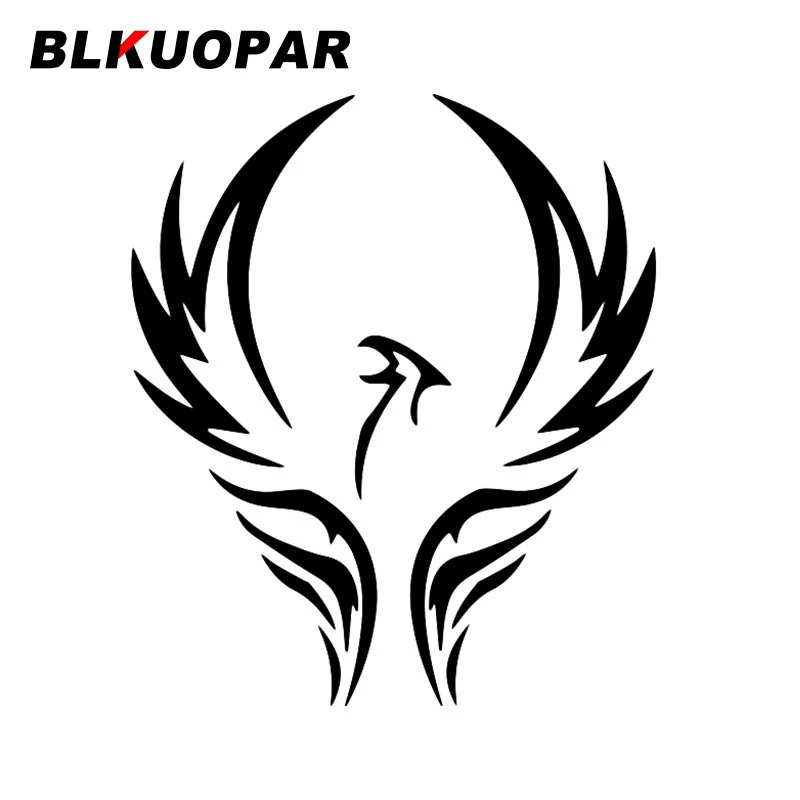 

BLKUOPAR Phoenix Birds Cartoon Graphics Creative Car Stickers Waterproof Anime Decal Personality Window Sunshade Car Styling