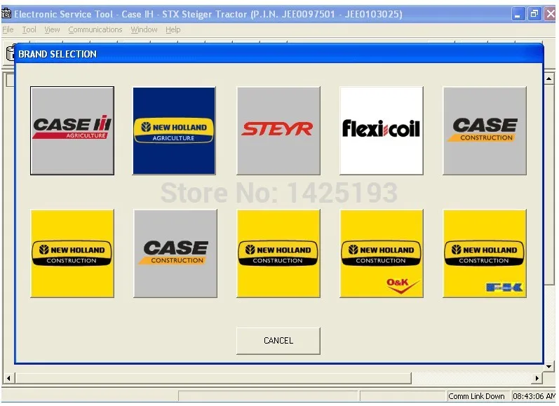 

New Holland Electronic Service Tools (CNH EST 9.7 Up3 Engineering Level)+unexpire+Diagnostic Procedures