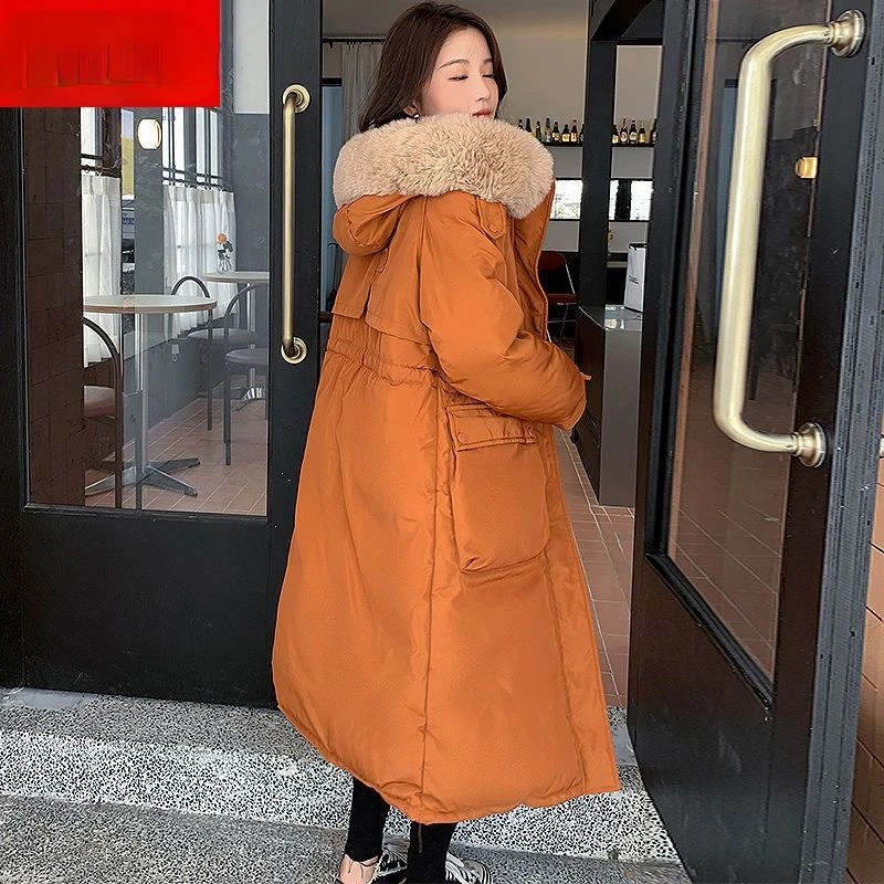 Winter Women's Cold Coat Jackets Parkas Super Hot Coats Hooded Long Cotton Padded Jacket Winter Clothing New Fashion