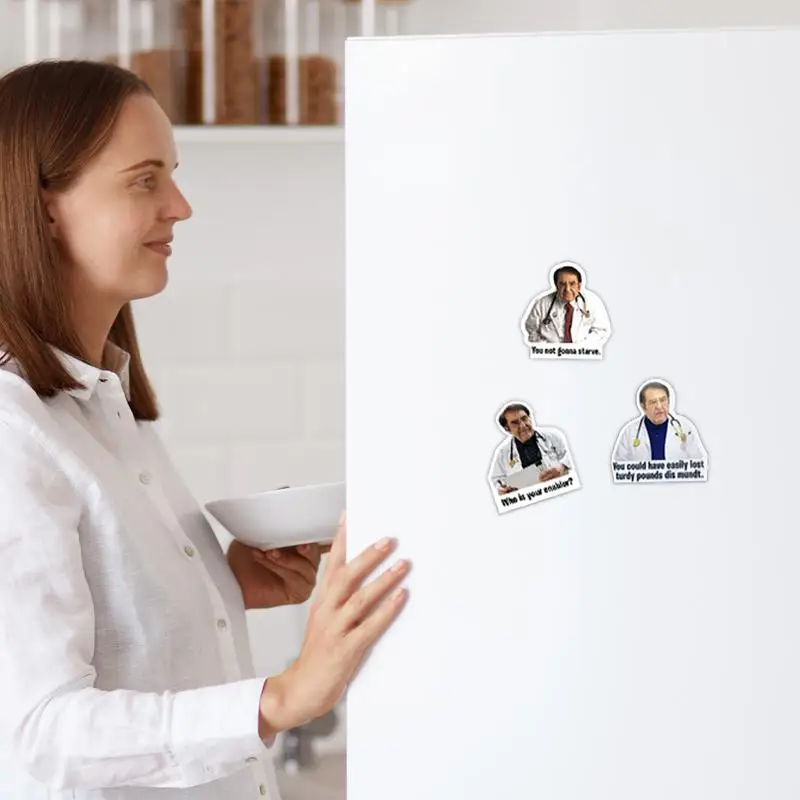 Забавные магниты на холодильник 3 шт. классные для холодильника кухни гаджета