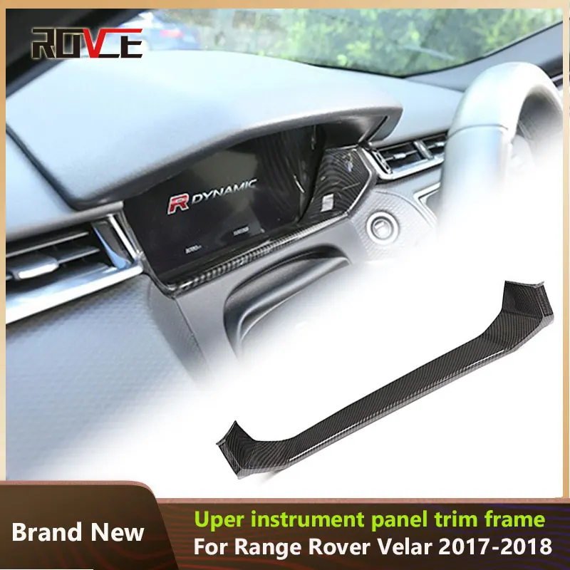 ROVCE Автомобильная панель приборной панели Верхняя рамка декоративная крышка
