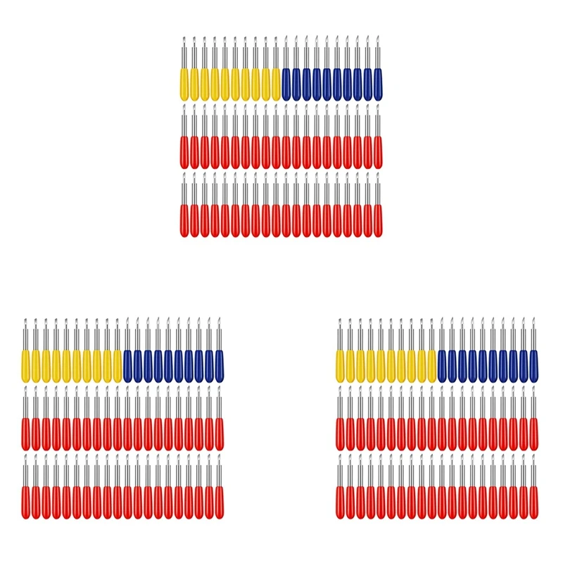 300 Cutting Blades, For Explore Air / Air 2 Maker Expression 30/40/60 Degree Cutting Plotter Replacement Blades