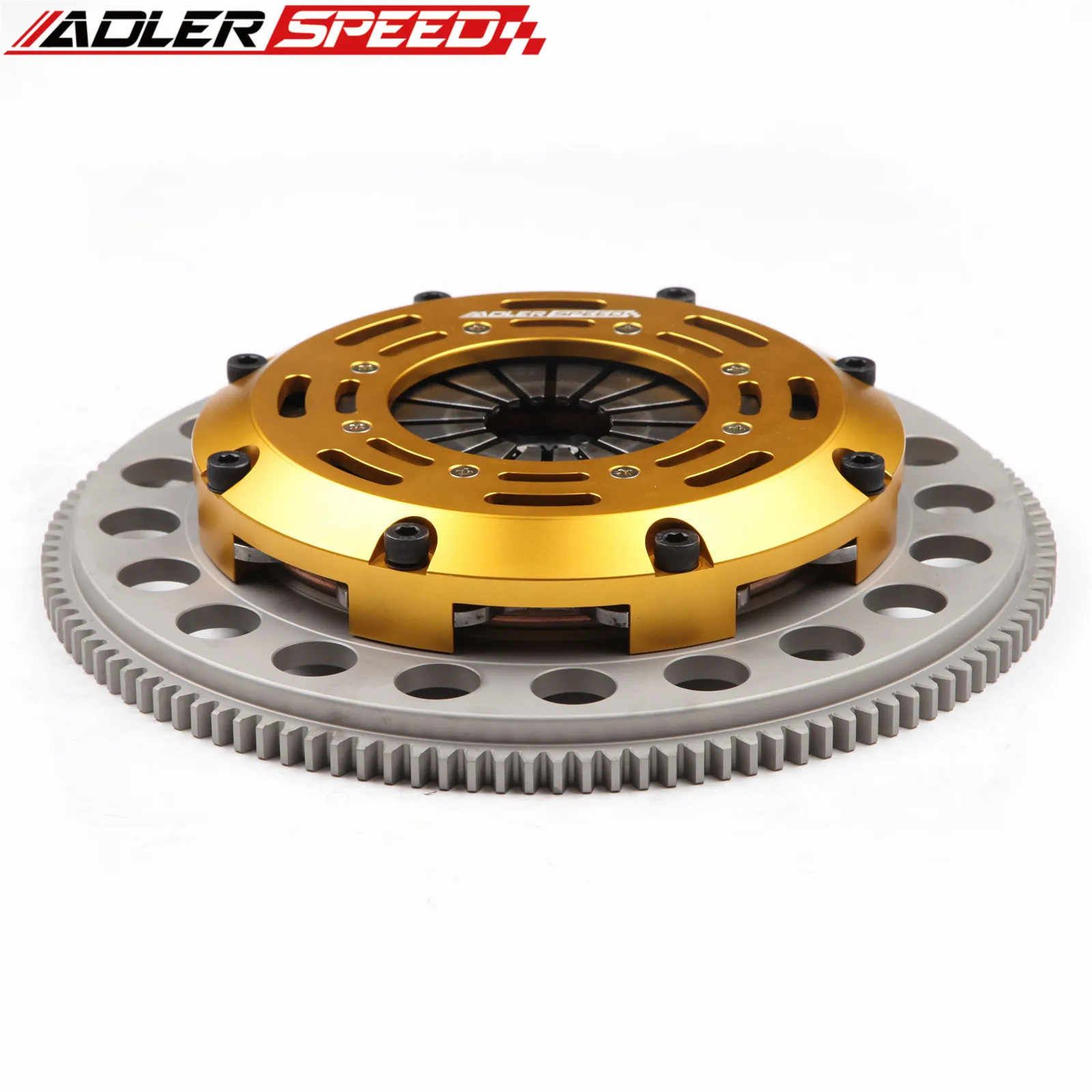 Комплект маховика ADLERSPEED RACING сцепления с одним диском для 02-12 Toyota Camry, Corolla XRS, Matrix, RAV-4, Solara 2.4L 2AZ-FE MEDIUM