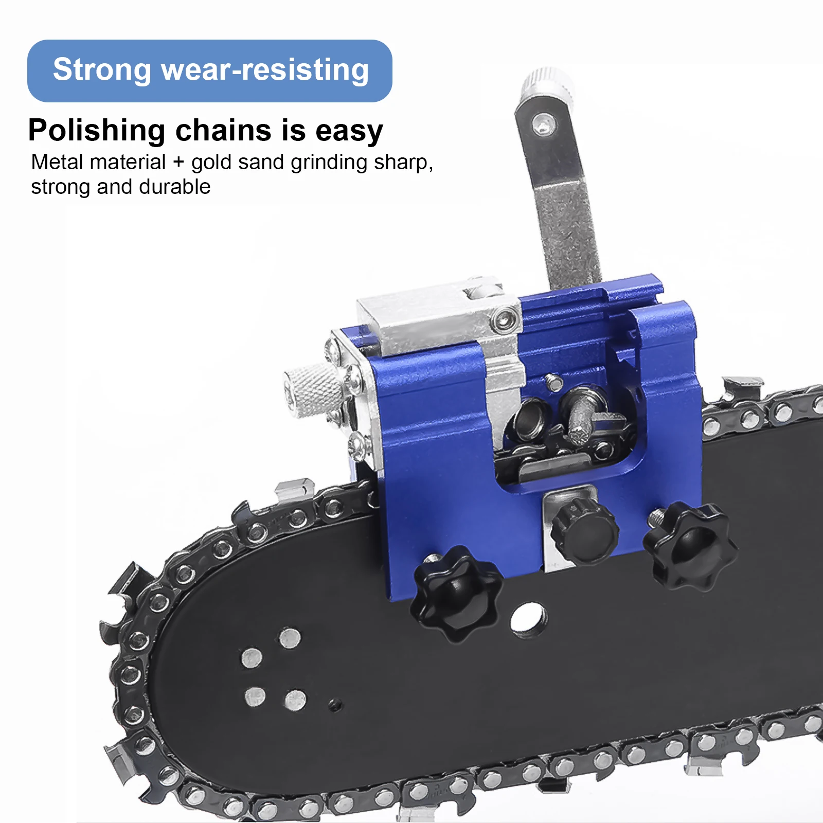 

Chain Saw Sharpener Jigs Sharpening Chain Tool Suitable For All Kinds Of Chain Saw And Electric Saws Portable Chainsaw Sharpener