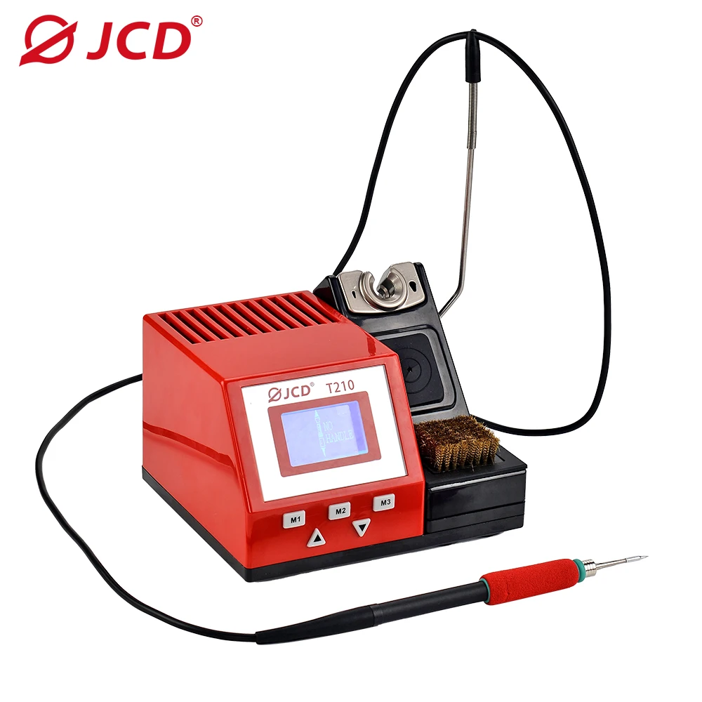 Паяльная станция JCD T210 паяльная с цифровым ЖК-дисплеем и регулируемой