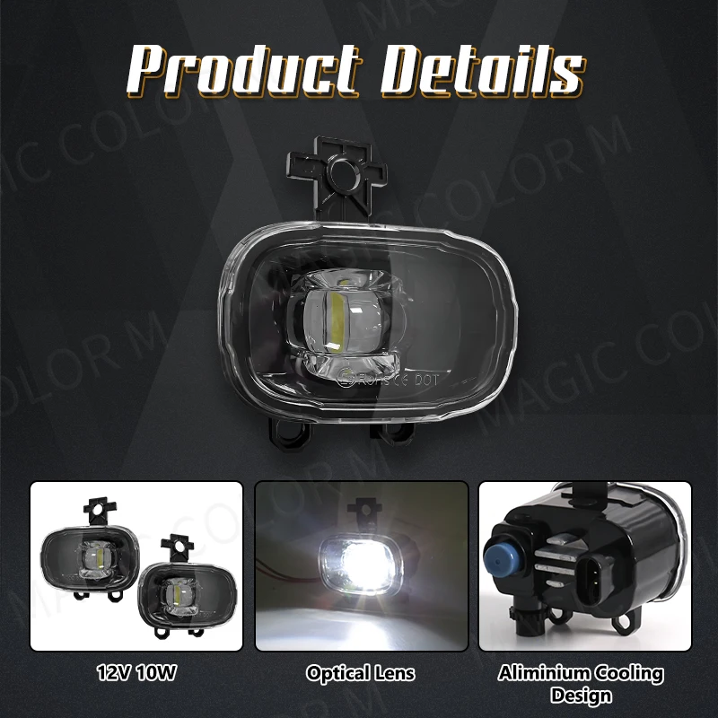 Фонари противотуманные для Nissan NAVARA NP300 X-trail Xtrail Rogue Kicks Juke F16 MK2 2 шт.