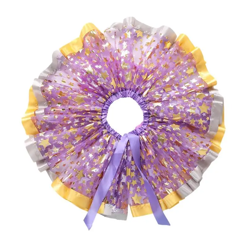 

Net Sequin Tutu Skirt Decorative Girl Birthday Outfit Girls Kids Skirts Princess Children Toddler Tulle Clothes
