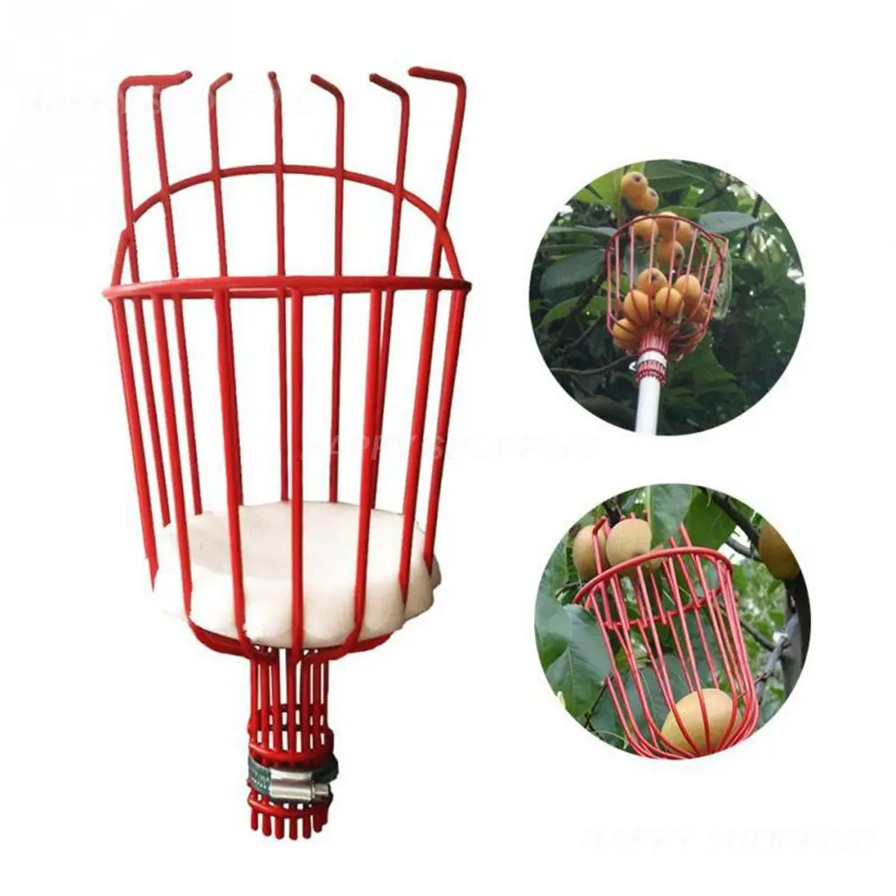 

Fruit Picker Head for Picking Apple Peach Citrus Pear Deep Basket Portable Fruits Catcher Garden Picking Device Accessories Tool
