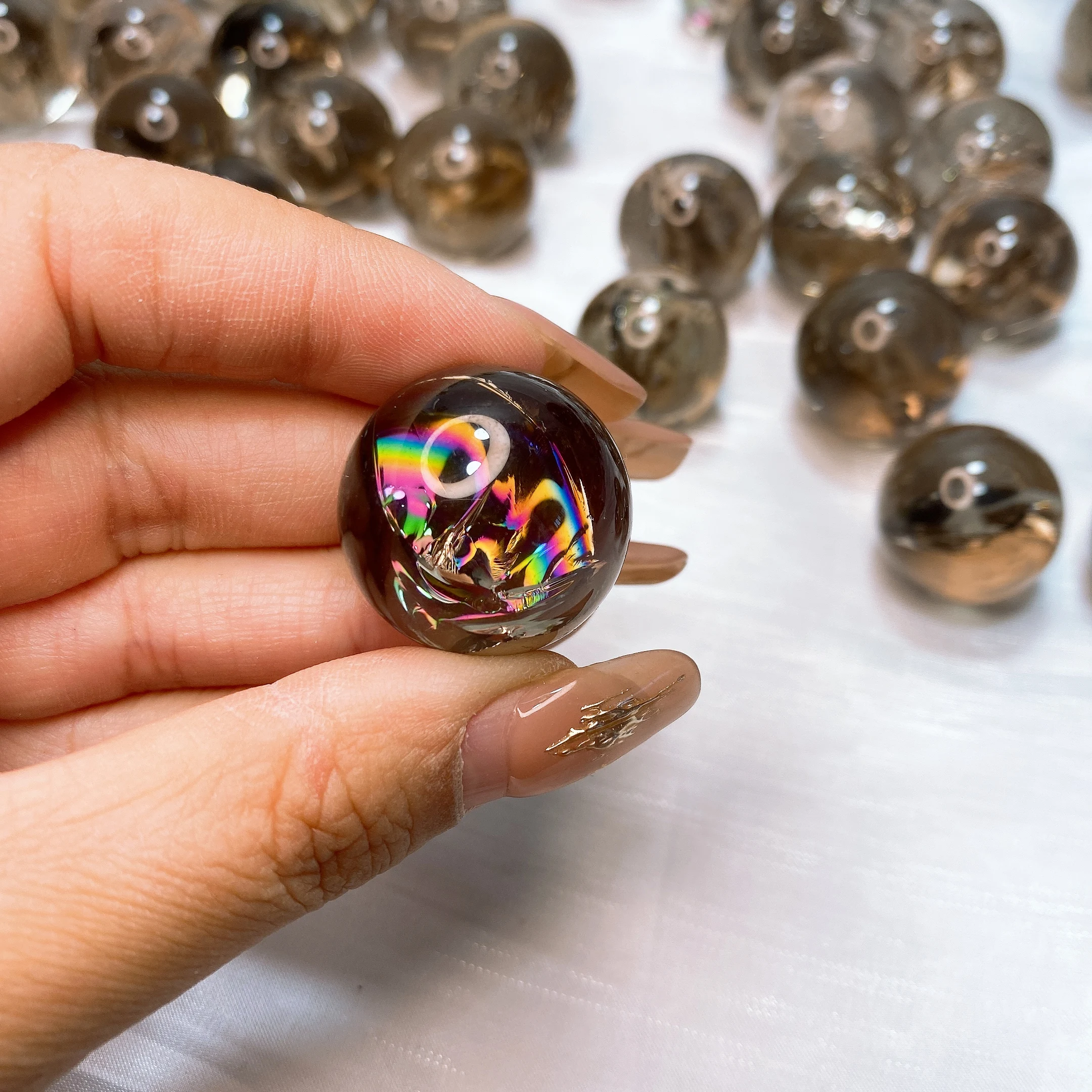 

Дымчатый кварц сфера