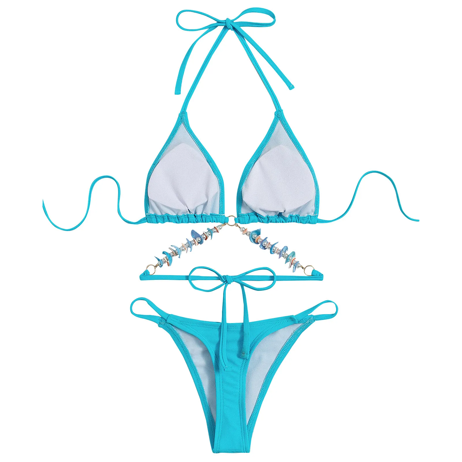 Сексуальный Купальник с разрезом 2 шт. Женский купальный костюм низкой талией топ