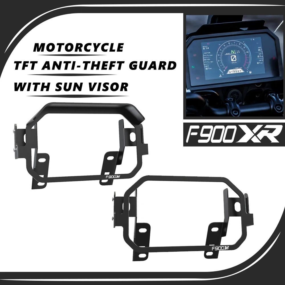 

2024 2023 Accessories For BMW F900XR Cover Protection Parts F900 XR 2020 2021 2022 Sun Visor Instrument Hat TFT anti-theft Guard