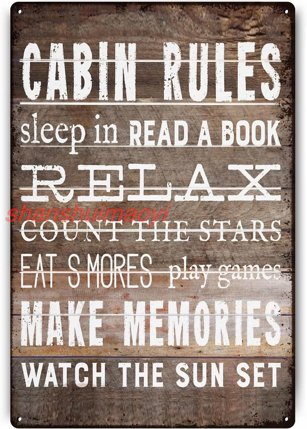 Винтажные жестяные вывески Znzd для кабины