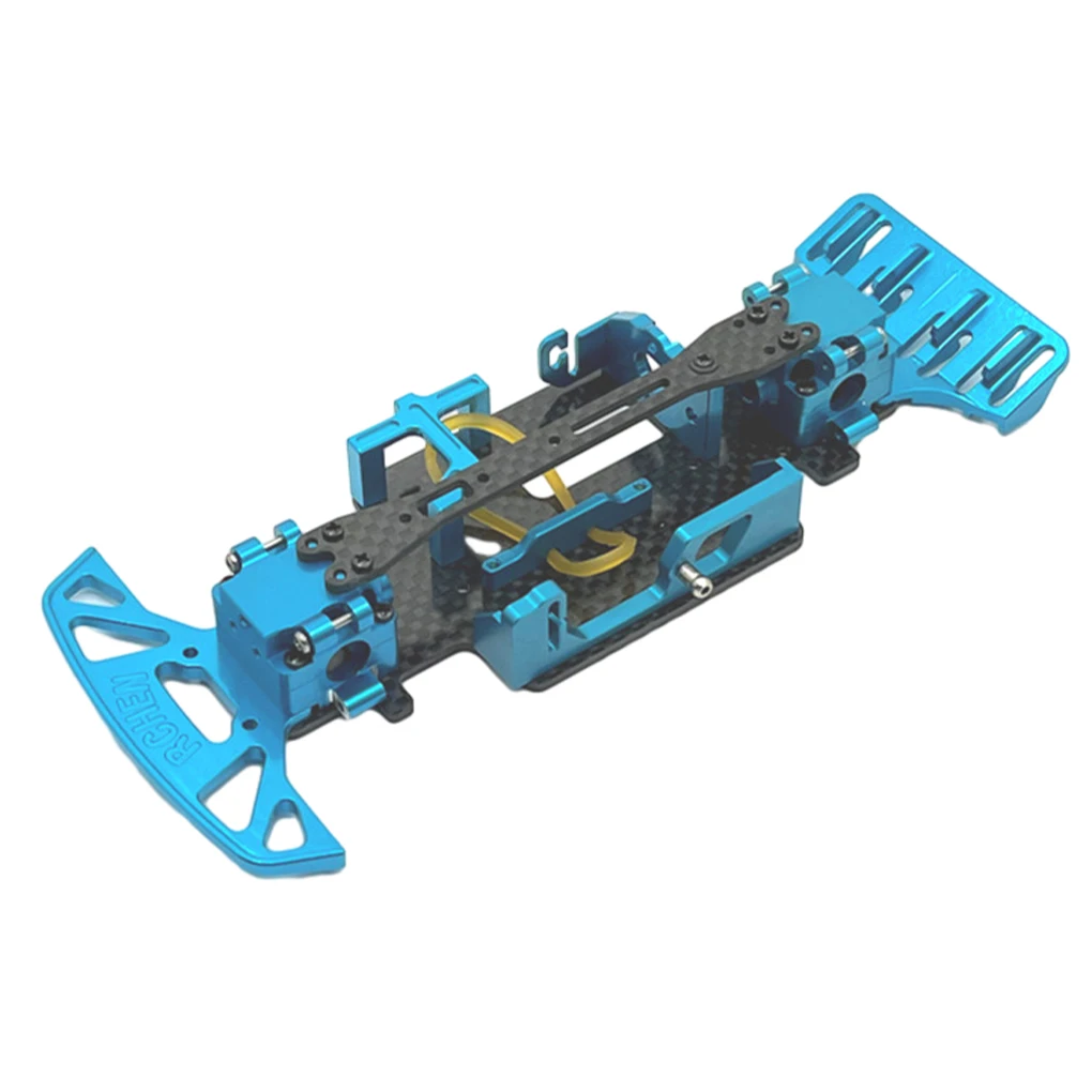 

RC Car Assembled Chassis Frame Compatible With Wltoys 1/28 K969 RC Car Metal Upgrade Parts RC Car