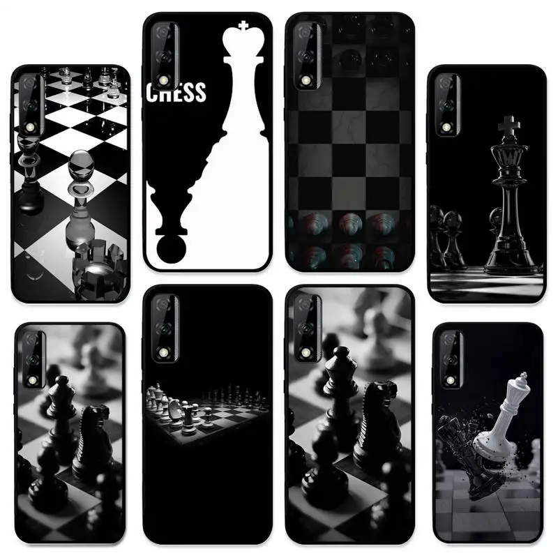 

Chess Phone Case for Huawei Y 6 9 7 5 8s prime 2019 2018 enjoy 7 plus