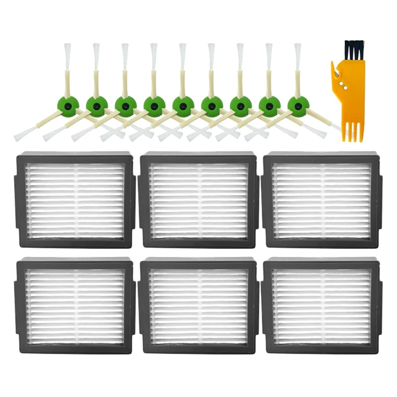 

Hepa Filter Side Brush For Irobot Roomba I7 E5 E6 E&I Series Vacuum Cleaner Replacement Accessories