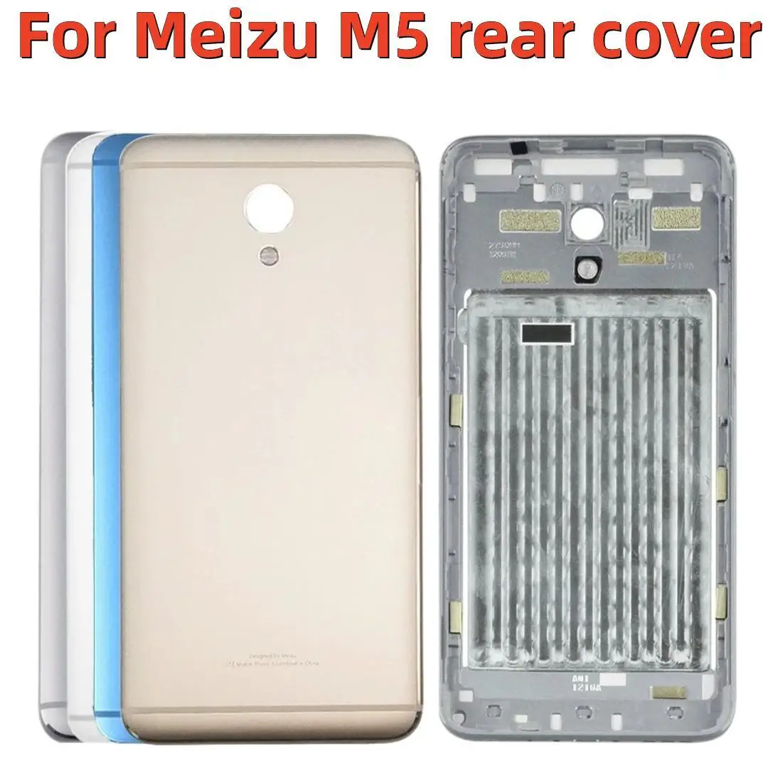 

For Meizu M5 Note Back Battery Housing Cover Rear Door Case For 5.5" MeiZu M5 Note Back Housing Middle Chassis Replacement