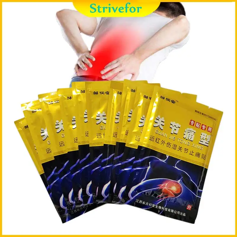 

80pcs Arthritis Shelf-heating Analgesic Stickers Chinese Medical Plaster Muscle Ache Back Knee Joints Pain Relief Patch AT0098