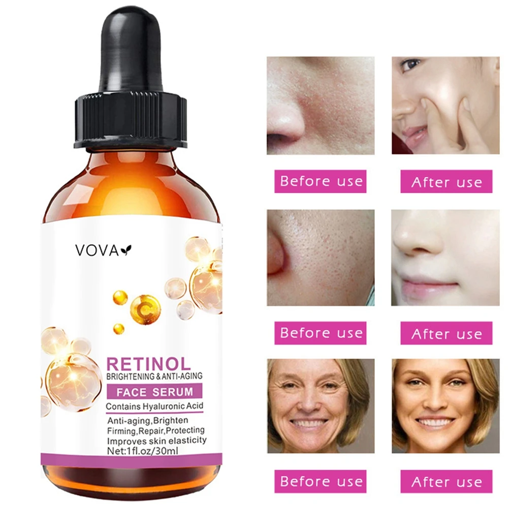 

Retinol Face Serum Brighten Anti-aging 30ml Moisturizing Lifting Elasticity Hyaluronic Acid Nourishing Care Firming Improve Skin