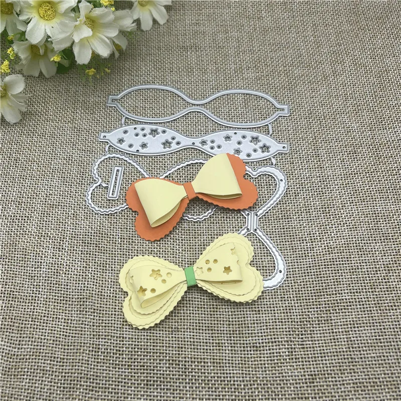 Металлические высекальные штампы с бантом, высечки, тиснение для карт, сделай сам, фотоальбом, шаблон, форма, украшение, рукоделие Металлические высекальные штампы с бантом, высечки, тиснение для карт, сделай сам, фотоальбом, шаблон, форма, украшение, рукоделие